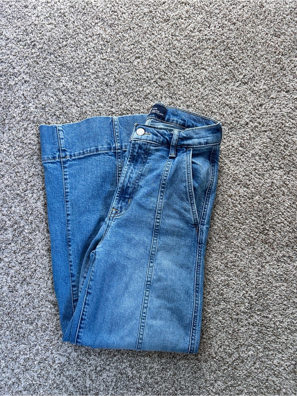 GAP Women's Light Blue Flare Jeans